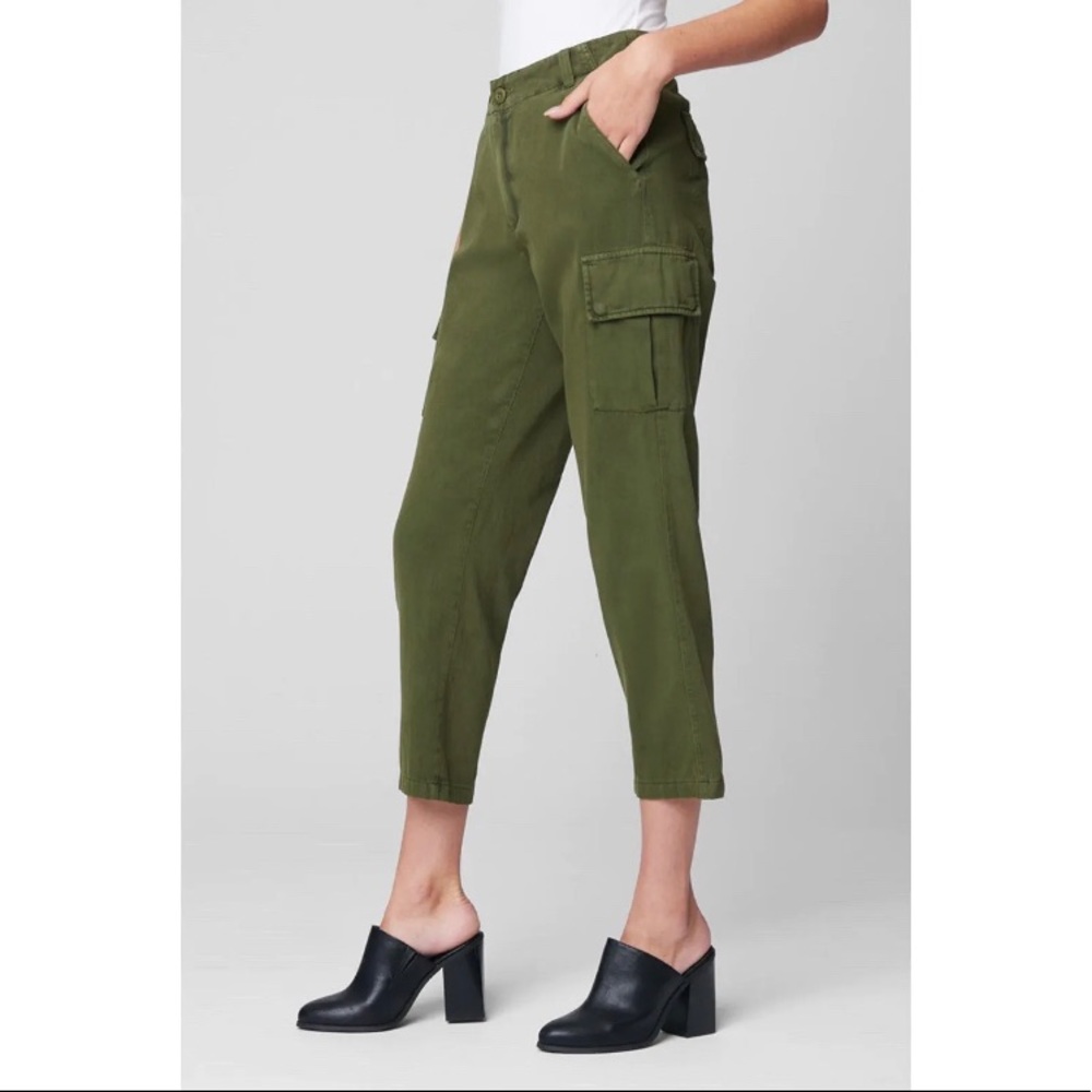 Blank NYC‎ army green cargo pants in Mary Jane Sz 24 NWT 5236